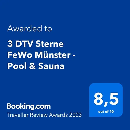 3 Echte Dtv Sterne Muenster Mit Saunen, Schwimmbad, Wlan & Netflix! * Bad Harzburg